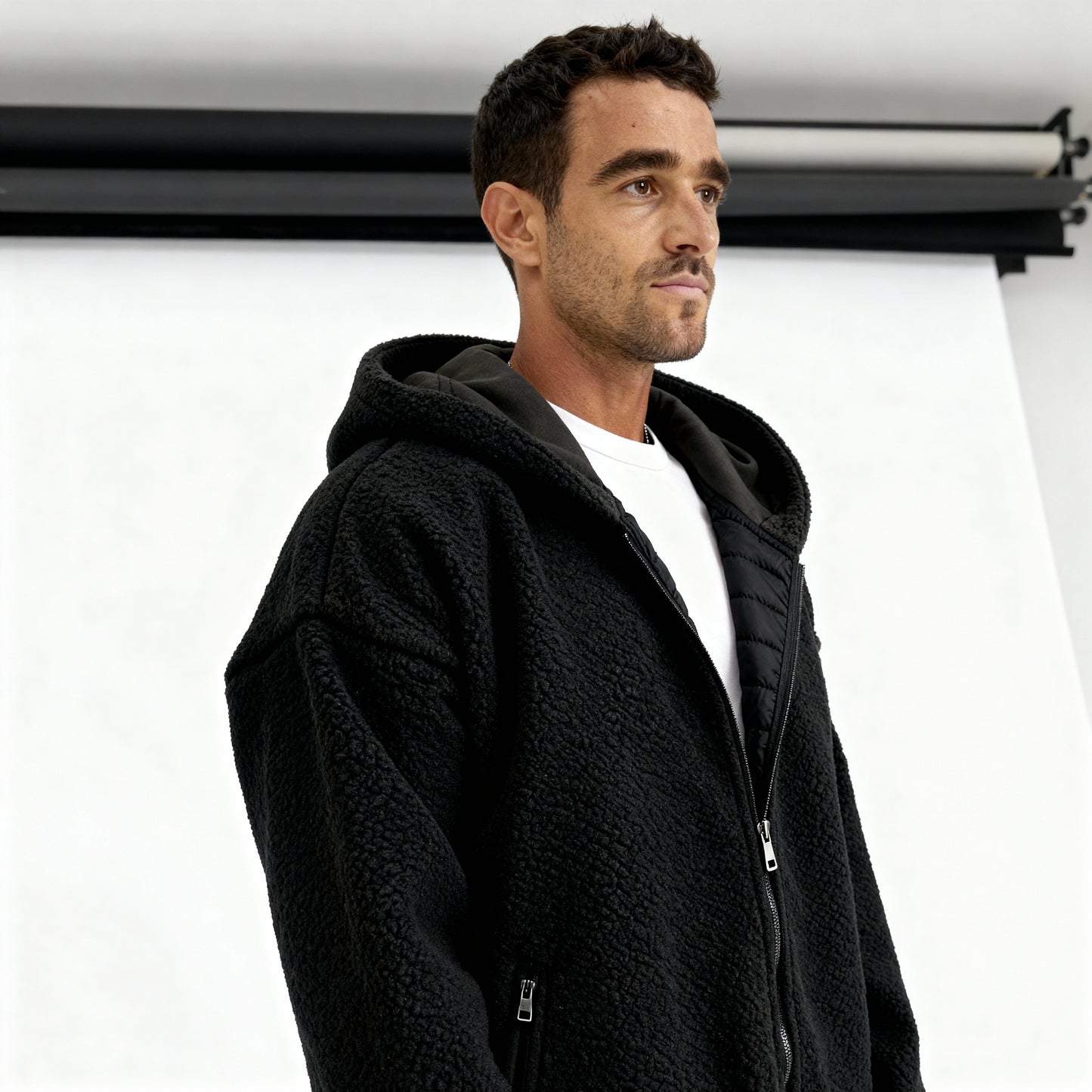 Black Teddy Bear Jacket